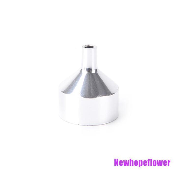 NFPH Metal Mini Funnel For Perfume Transfer Diffuser Bottle Mini Liquid Oil Filling