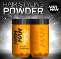 NISHMAN Hair Volume Powder, 20g | Light Control | Natural Matte Look | Styling Powder for Men | Hair Texture Powder | Hair Texture Powder | Volumizing Powder. 