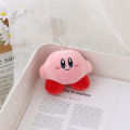 Cartoon Kirby Cute Pink Plush Doll Pendant Cross Dressing Rabbit Ear Bag Jewelry Soft Girl Birthday Gift Decorations Hot Selling. 