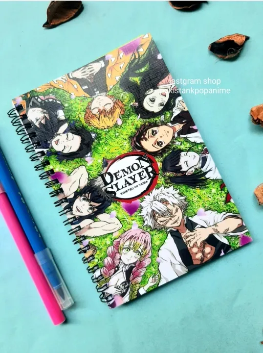 Anime Demon Slayer Spiral Notebook otakus | Daraz.pk