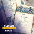 Customized Marriage Certificate for Couple Signature with Frame | Craftale. 