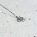 Korean version of light luxury best friend, cute diamond studded fish collarbone chain, trendy temperament, creative small fresh animal pendant for women. 