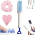 best quality Telescopic Bristles Hair Brush  . after use you can clear and clean the brush. 
