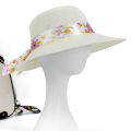Beach Hat Sun Protection Summer Friendly to Skin Girls Sun Hat. 
