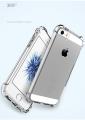 IPhone 5/ 5s/ 5SE Antishock Air cushions Drop Resistance Transparent Tpu Case Silicone Back jelly Cover 1.5mm. 