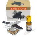 Solar Aeroplane Aircraft Car Perfume Car Air Freshener black. 