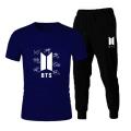 New Attire BTS Autograph Printed Tees and Trouser With Half Sleeves Cotton Quality T shirts For Men. 