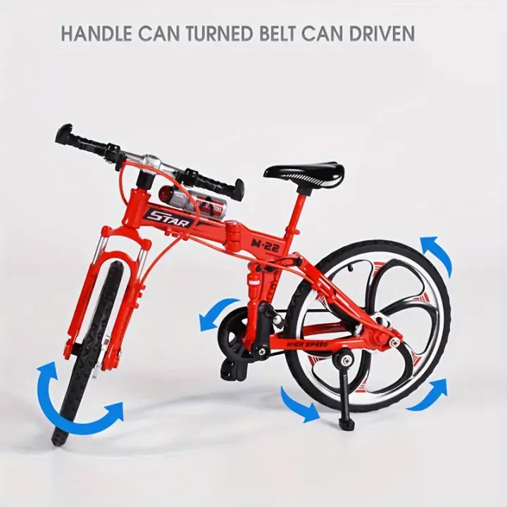 Folding%20bicycle%20lightweight%20compact%20portable%20durable%20adjustable%20efficient%20convenient%20versatile%20sleek%20sturdy%20Toy%20-%20Image%204
