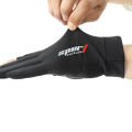 Outdoor Winter Fishing Gloves Waterproof Three Or Two Fingers Cut Anti-slip Climbing Keep Warm Hiking Camping Riding Gloves. 