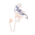 Bookmark Stationery Eye-catching Bookmark Metal Retro Book Clip. 