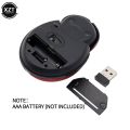 Wireless Mini Ergonomic Computer Mouse Portable Creative Ladybug Shape Cute USB Animal Mause PC Mice For Kid Gift Laptop Office. 
