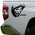 Anonymous Occupy America Disobey Guy Fawke Die Cut Vinyl Decal Sticker For Car Truck Motorcycle Window Bumper Wall Decor Size- [8 inch/20 cm] Wide Color- Matte Black. 