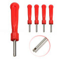 4 pcs Tyre Valve Core Remover Removal Tire Repair Tool Screw Driver. 