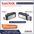 USB, FLASH DRIVE, SANDISK, Ultra USB Type-C & USB 3.1 Dual Memory Stick 16 / 32 / 64 / 128 GB. 