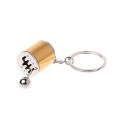 6 Speed Metal Gear Box Style Car Key Chain Gear Shift Knob Key Ring Gift / Stylish Metal Gear Box Design Car Key Chain. 