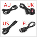 1.2m EU Power Cable Euro Plug IEC C13 AC Power Supply Cable Extension Cord For PC Computer Monitor Samsung TV Speaker. 