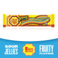 Chupa Chups Sour Jellies 8 Belts Pack (57g). 