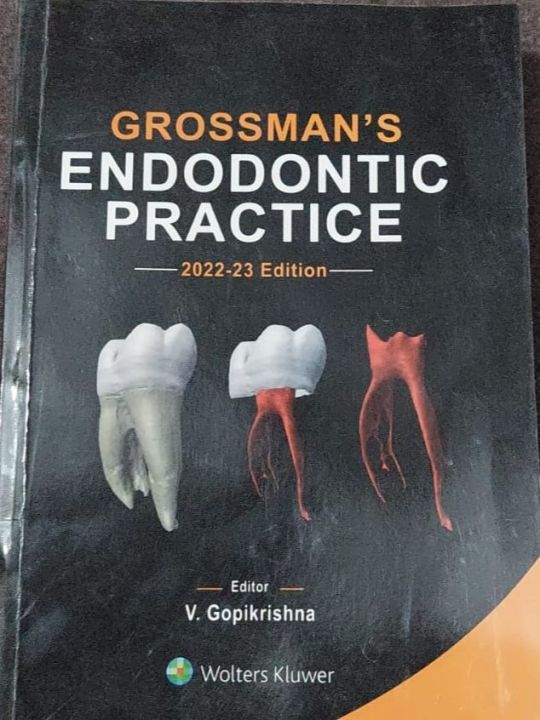 GROSSMAN'S ENDODONTIC PRACTICE BY V. GOPIKRISHNA , Grossman Endo, Dental Book , Medical Book