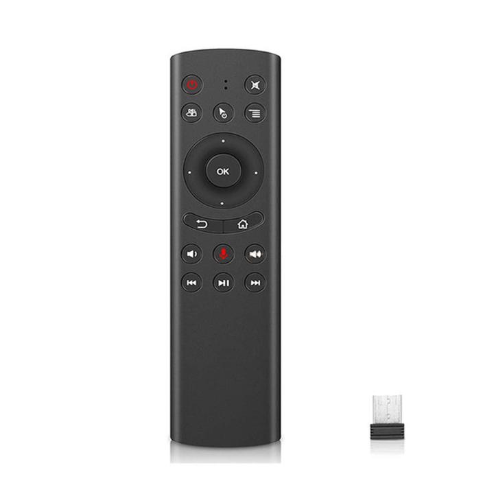 wireless Hi Quality G20 remote control 2.4G Wireless Air Mouse Gyroscope 6 axis Voice Control Sensing Universal Remote control IR Learning For PC Android TV Box Smart TV Remote Air Remote Mouse