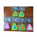 Eraser Triangle D-2011 (6pcs). 