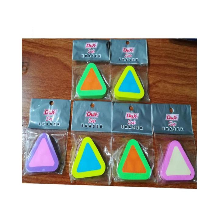 Eraser Triangle D-2011 (6pcs)