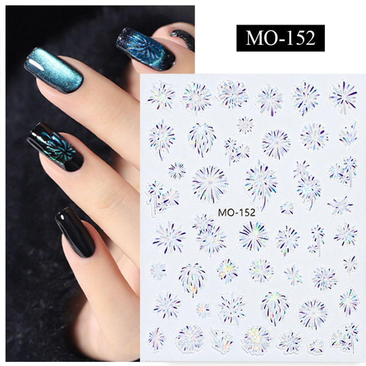 TAHANgTA%20Hot%20Selling%20%20Silver%20Metal%20Butterfly%203D%20Nail%20Sticker%20Black%20White%20Butterflies%20Star%20Adhesive%20Slider%20Wraps%20Manicure%20Gel%20Polish%20Decals%20-%20Image%207