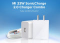 100% Original Xiaomi MI 33W Turbo Fast Charger Turbo Charge 2.0 Turbo Charger 33watt with Type C Cable for Mi 10, Mi 10T Pro, POCO M2 Pro, POCO X3, xiaomi Redmi note 9 pro 10X pro mi 9 9t PRO lite. 