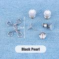 Pearl Jeans Button Pants Snap Fastener Adjustable Tightener Waist Buckle Clothing Jeans Buttons. 