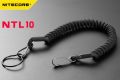 【ALLGOOD】NTL10 NTL20 Flashlight Tactical Lanyard Punched Stainless Steel Ring Safety Rope For 25.4mm Diameter Lamp. 