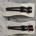 Fancy Stylish Hair Clips for Girls and Women - Random Multi Color- Art# SS-Bow Design-FWAH-0005. 