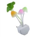 Automatic Sensor Light Night , Automatic Color Changing , Romantic Flower , LED Night Lights Flower Mushroom Lamp Bedroom kids room Home. 