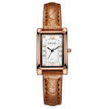 New net celebrity versatile set diamond square watch wholesale Simple fashion belt quartz male and female couple watches. 