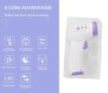 Non-Contact Digital Infrared Thermometer Gun - Instant Forehead Temperature Reader with 3-Color Fever Alarm & LCD Display. 