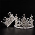 1 Pc Crown Tiara Cake Decoration Rhinestone Crown Baking Decoration DIY Cake Birthday Crown Decoration. 