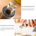Oil Bottle for Kitchen 300ml Stainless Steel Oil Bottle. 