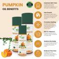 Land Secret Organic Pumpkin Seed Oil for Skin and Hair - Cold-Pressed, 100% Pure & Unrefined. 