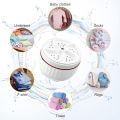 Mini Washing Machine USB Rotating Turbine Portable Washing Machine For Socks Small Rags, Towel washer, Underwear Wash Dishes for Travel, Camping, Business Trip. 