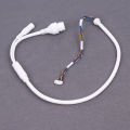 1pc Ethernet Lan Cable PoE RJ45 Network Cable 10 Pin 10 Core For Hikvision Ip Camera. 