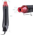 Mini Heat Gun, 300 W Portable Epoxy Resin Hot Air Gun with 40 Inchs Power Cord DIY and Crafts Color Random. 