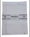 Assignment Papers Sheets, A4 Size, Narrow Lines, 70 Grams, White and Color Border, Single Sided & Double Sided.. 