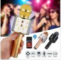 Best Microphone WS 858 for clear speaking professional karaoke speaker Wireless Bluetooth Hifi Speaker plus an aux cable with mic. 