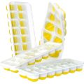 ​Easy Push Pop-Out Square Silicone Ice Cube Tray with Plastic Lid – 14 Grids Flexible Mold for Freezer & Refrigerator – BPA-Free, Leak-Proof, Stackable Design​ Walmart.com +3 Amazon +3 Walmart.com +3. 