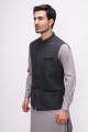 Shahid Afridi Grey Waist Coat For Men - Waistcoat For Men With Pockets. 