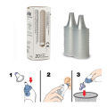 20 Pcs Ear Thermometer Cover Lens Filters Probe Cover Caps For Braun Thermoscan 7.6*3*2.8mm. 