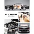 Diecast Rolls Royce Model car 1:24 Scale Light & Sound. 