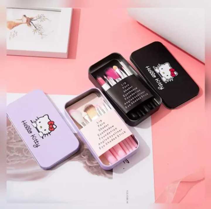 7pcs Hello Kitty Makeup Brushes best ever quality