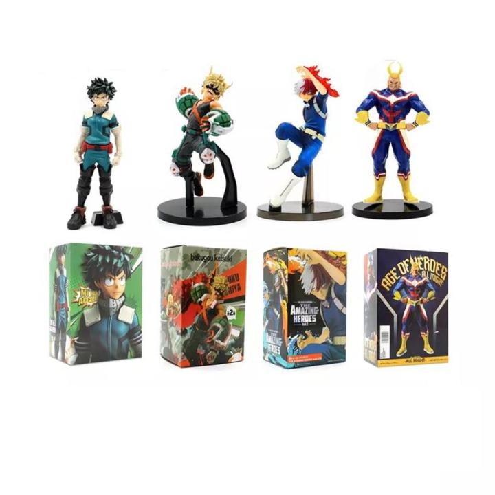 My Hero Academia Izuku Midoriya Shoto Todoroki Katsuki Bakugo Mega Merge Action Figure PVC Collectible Model Toy – 19-25cm