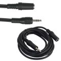 SNDIA 3.5mm Male to Female Cable Stereo Audio Cable Aux Extension Cable Audio Home Entertainment Audio Cable Aux Cable Handfree Cable. 