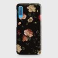 Samsung A7 2018 Cover - SkinLee HQ Hard Case - Dark Rose Vintage Flowers - SKINLEE-241-1-358-220. 