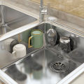 1/2pcs Space Aluminium Kitchen Sponge Holder Sink Dish Washing Spongebob Drainer Drying Rack Storage Holder Kitchen Sink Access. 